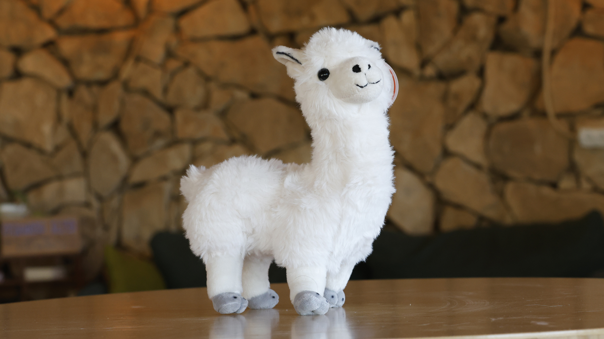 אלפי - בובת אלפקה לבנה